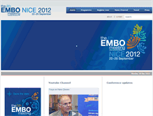 Tablet Screenshot of 2012.the-embo-meeting.org