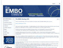 Tablet Screenshot of 2009.the-embo-meeting.org